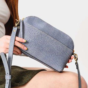Portland Leather Goods eclipse purse in Fog